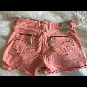 G Star Pink Shorts